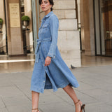 Robe Rosalie - denim stone