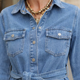 Robe Rosalie - denim stone