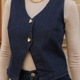 Veston Théonie - denim brut