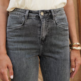 Milena jeans - light gray denim