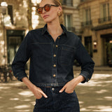 Veste Calista - denim brut