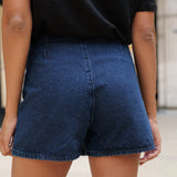 Jupe-short Jenna - denim brut