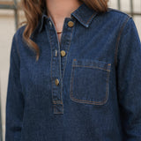 Robe Rebecca - denim brut