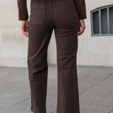 Jean Victo - denim chocolat