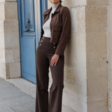 Jean Victo - denim chocolat