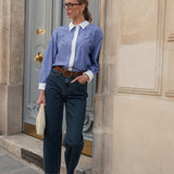 Jean Bony - denim bleu foncé