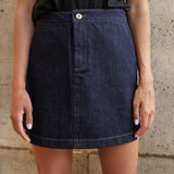 Jupe Romy - denim brut