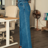 Jean Paris - denim bleu foncé