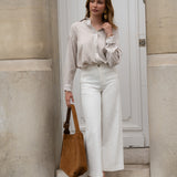 Eleonorette Jeans - white denim