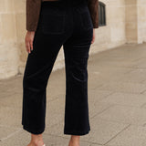 Pantalon Valentina - velours marine