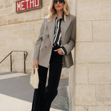 Pantalon Ava - velours marine