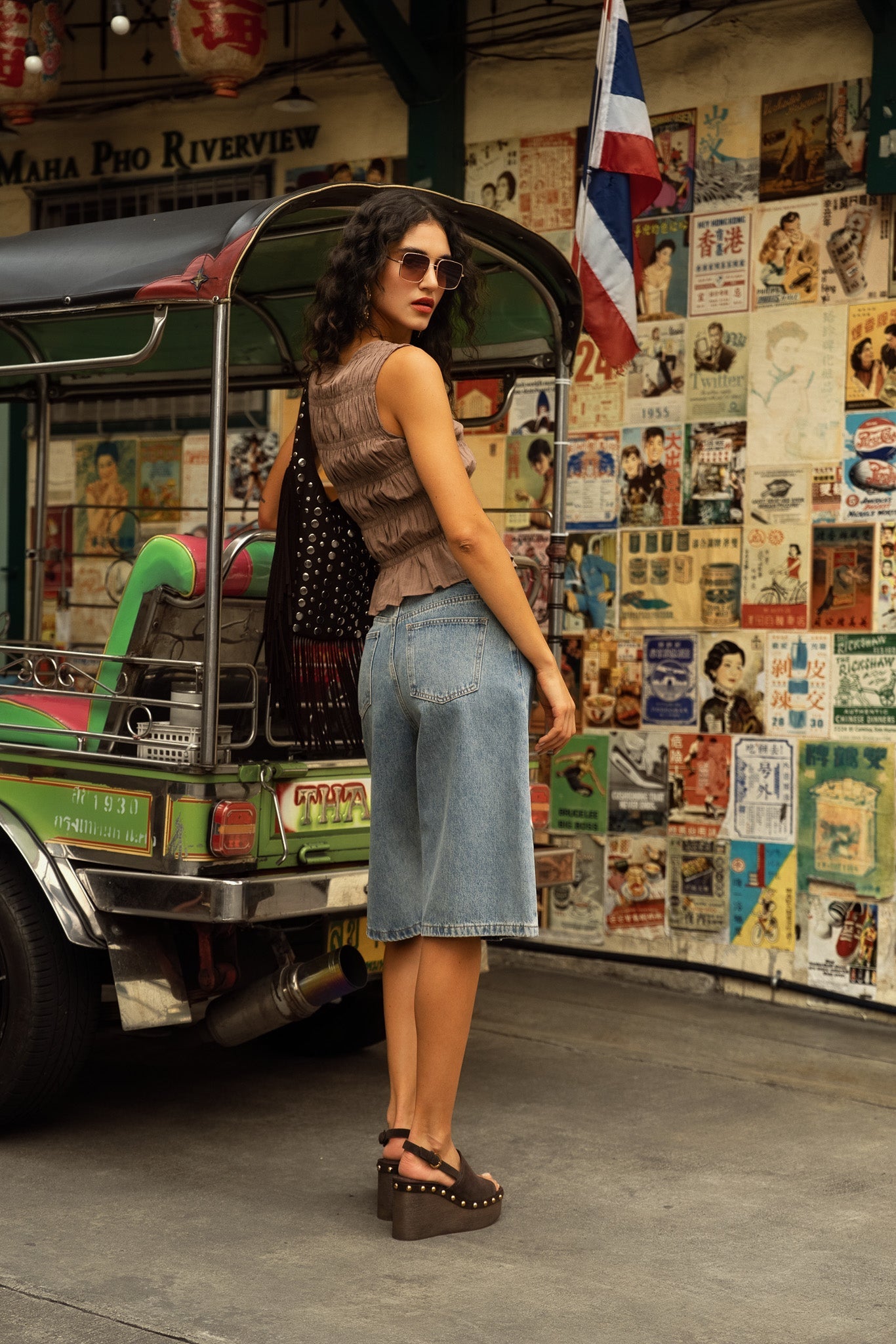 Bermuda Serena - denim vintage