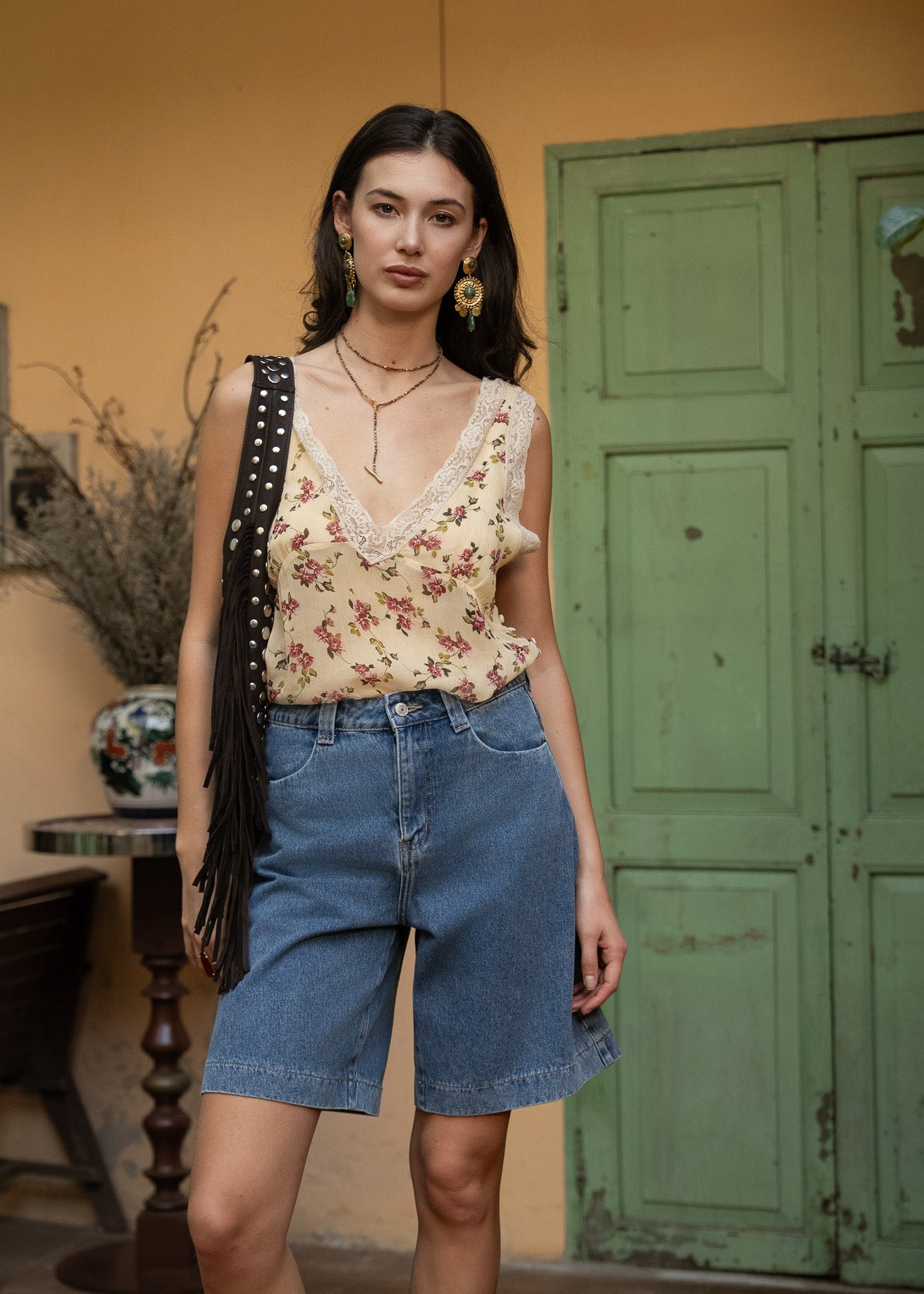 Bermuda Victus - denim gris bleu