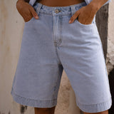 Bermuda Victus - denim très clair