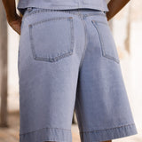 Bermuda Victus - denim très clair