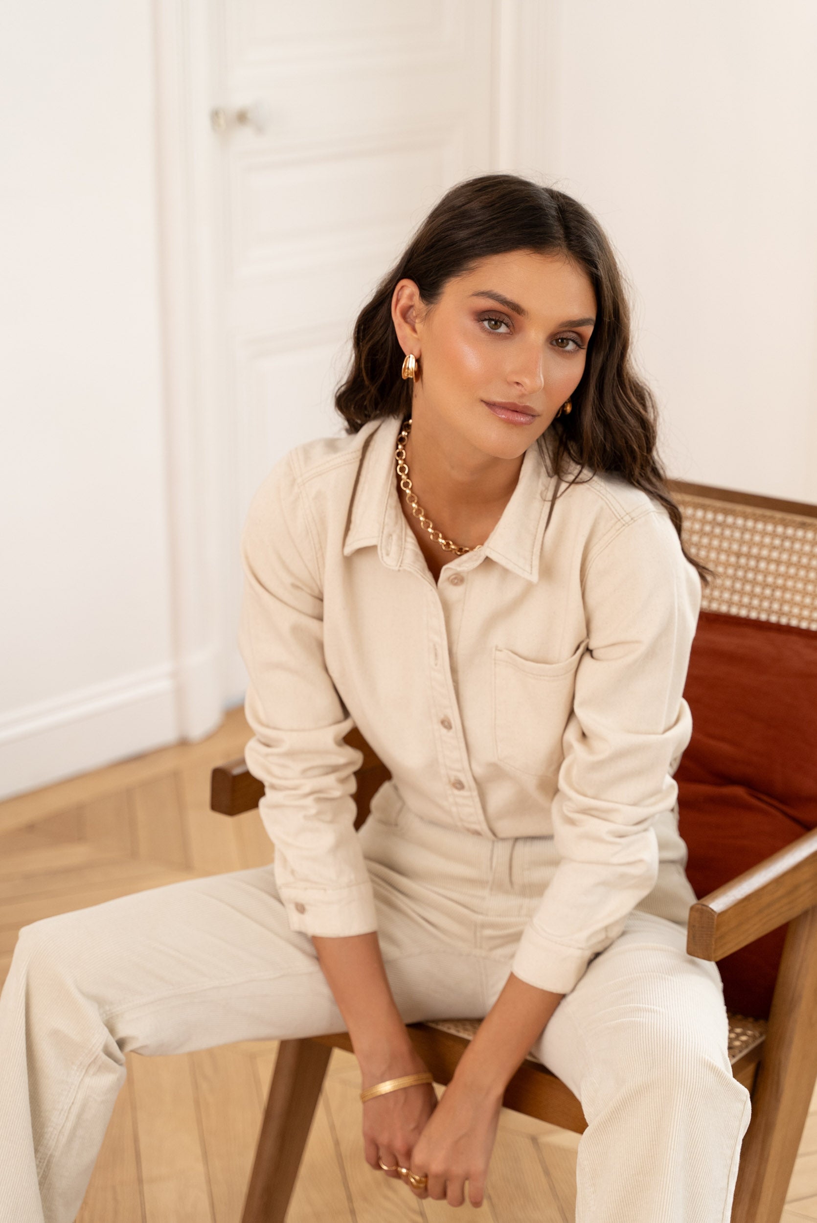 Chemise Celia - denim naturel