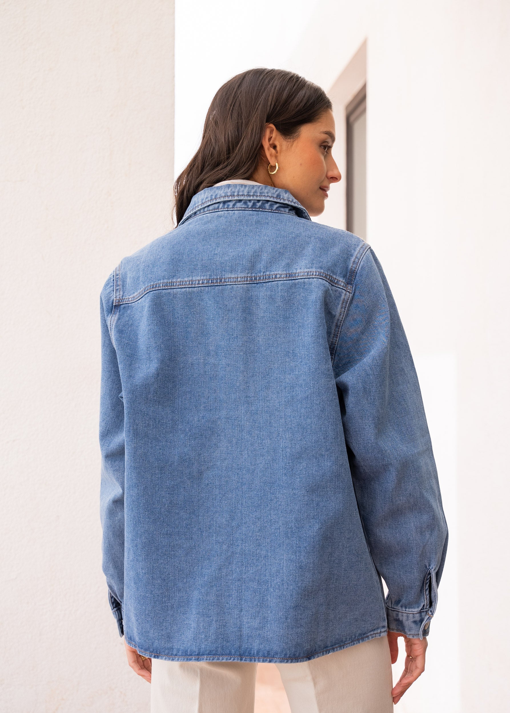 Chemise Cheri - denim stone