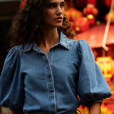 Chemise Cléa - denim stone