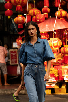 Chemise Cléa - denim stone