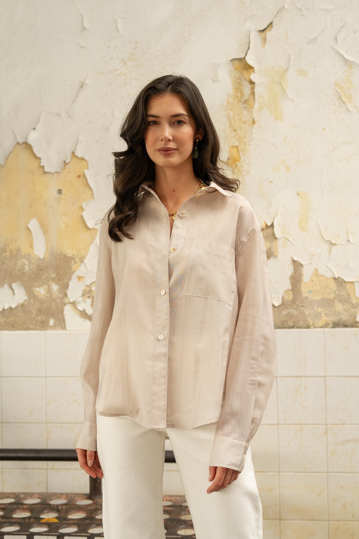 Chemise Orelis - beige