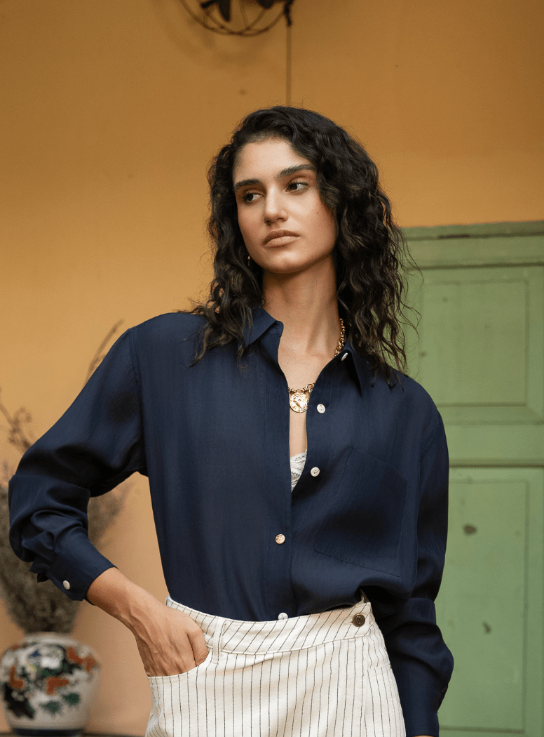 Chemise Orelis - Marine