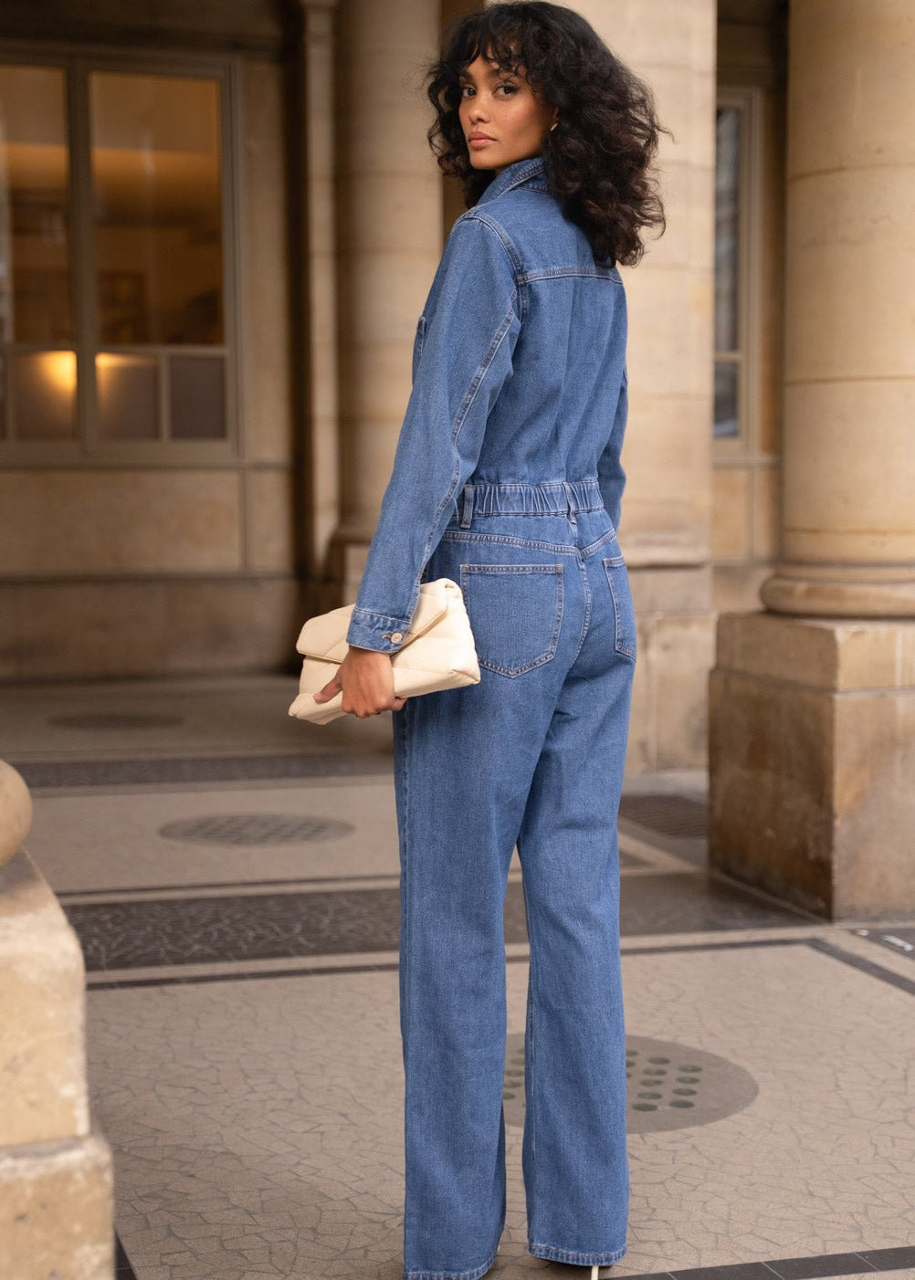 Combinaison Charly - denim stone - Oraije Paris