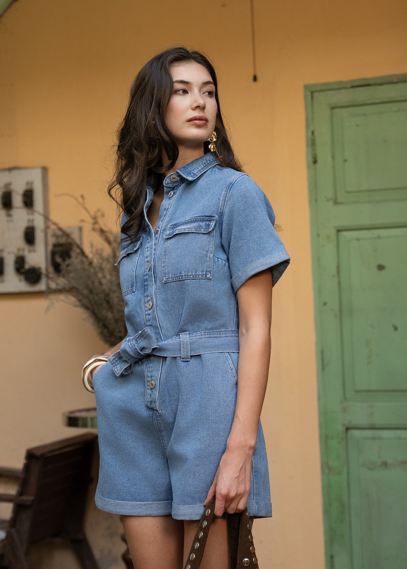 Combinaison Colombe - denim stone