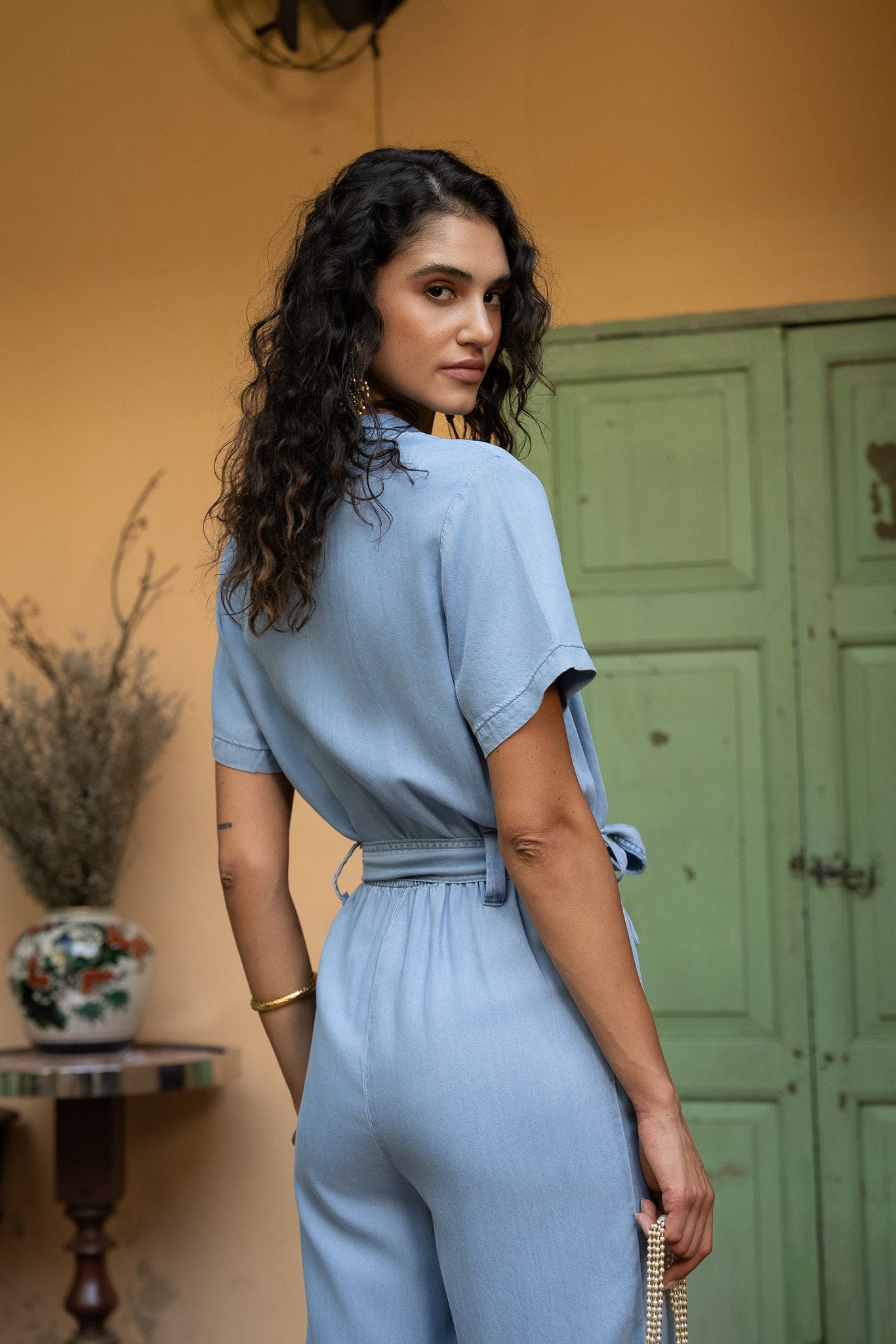 Combinaison Tina - denim clair