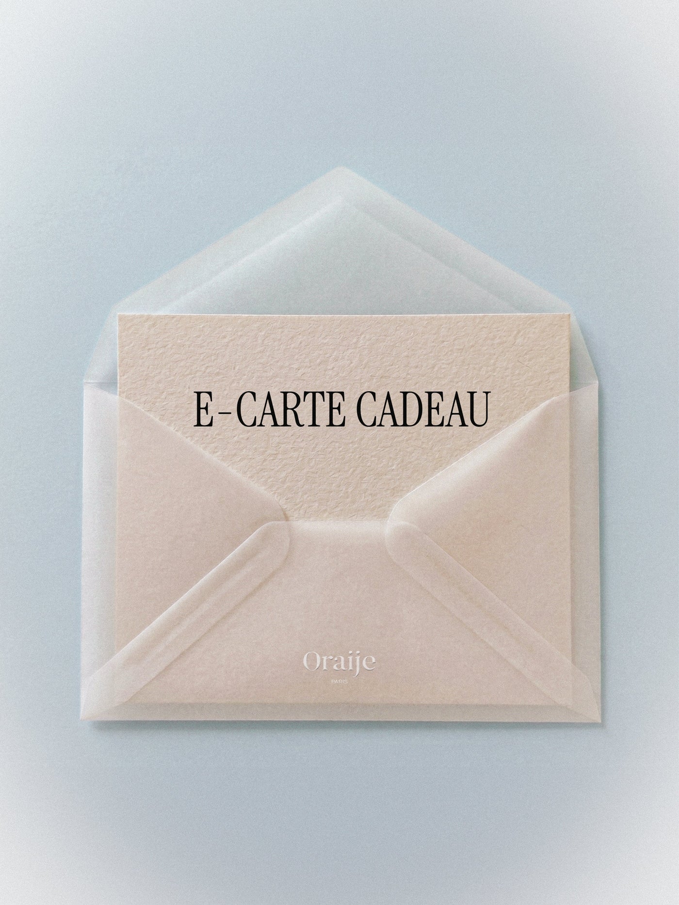 E-carte cadeau