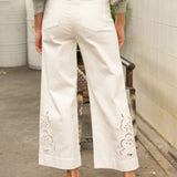 Jean Aliocha - denim blanc