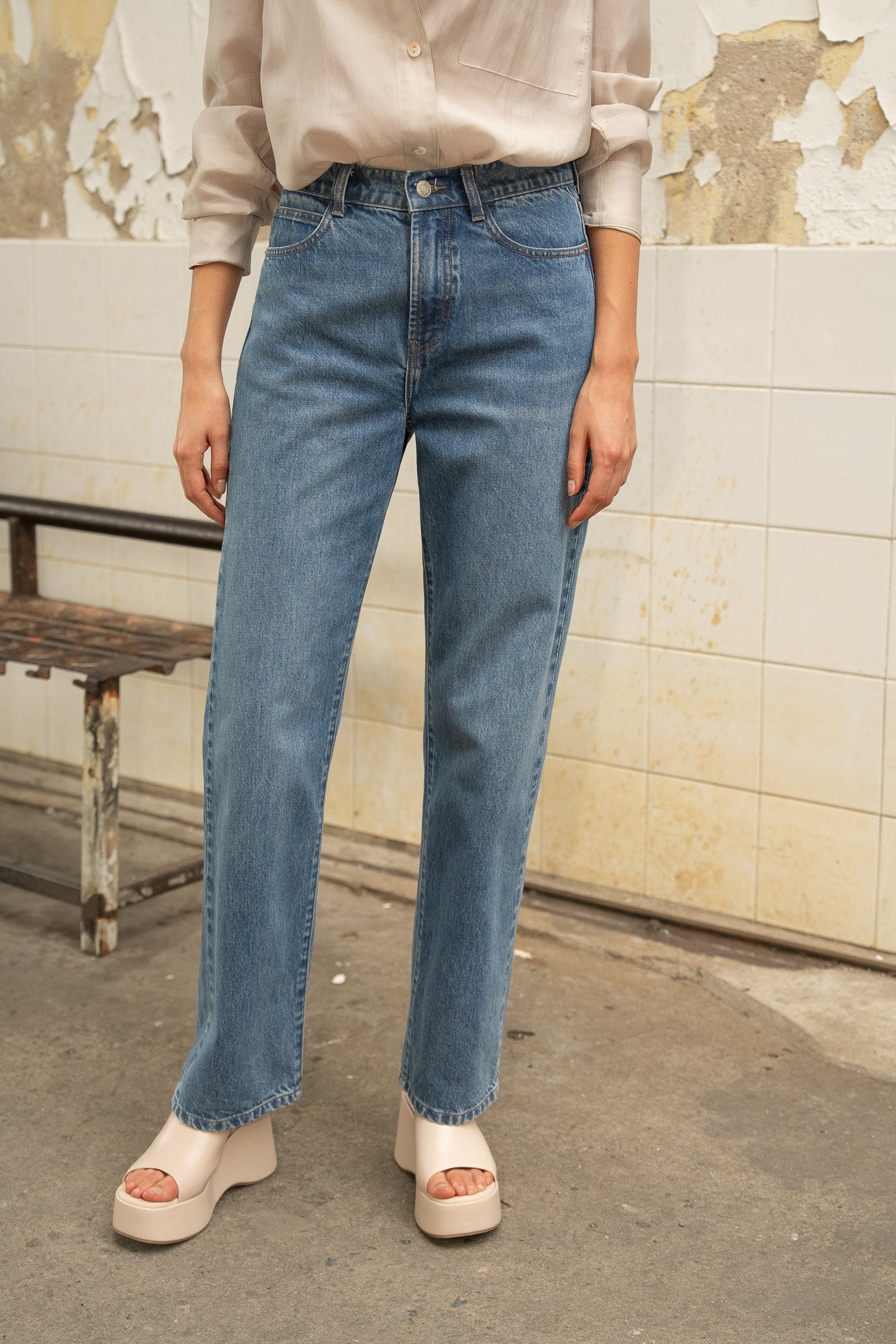 Jean Alix - denim stone