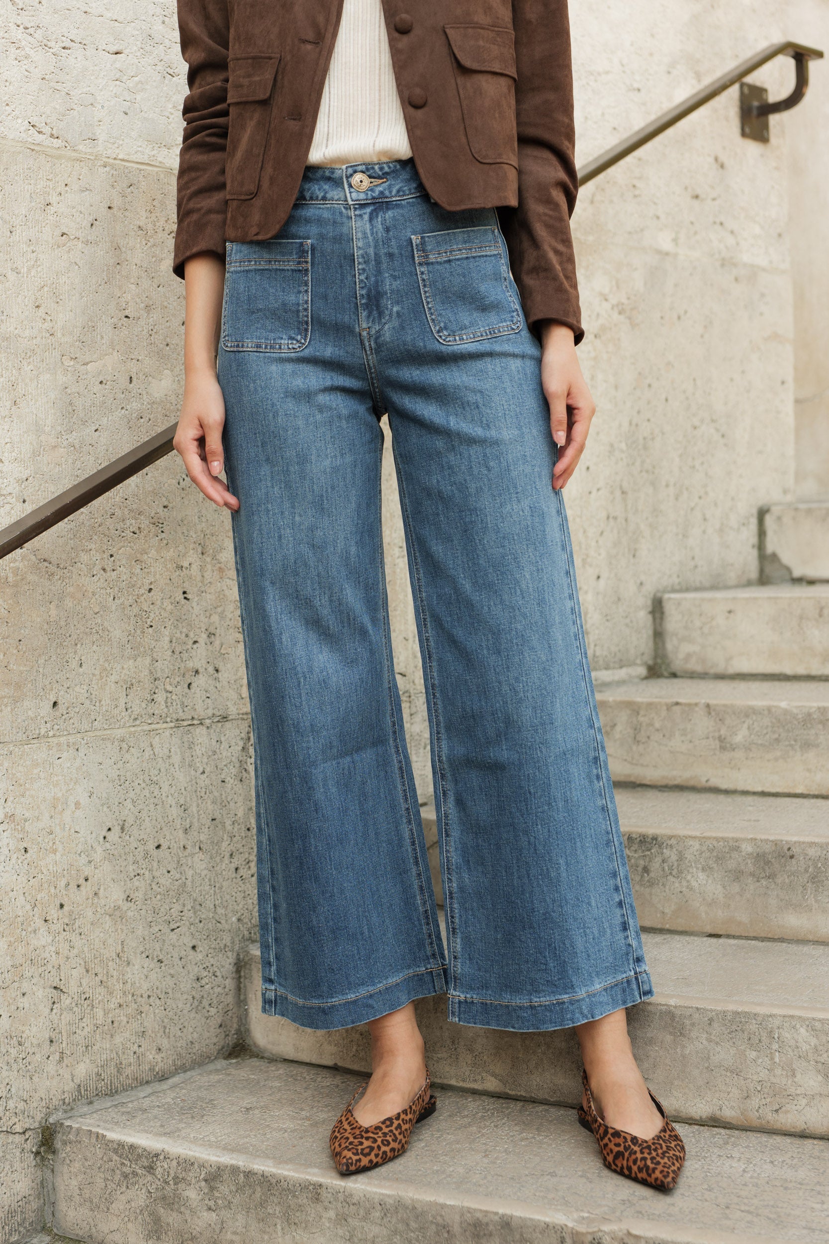 Jean Anne - denim stone