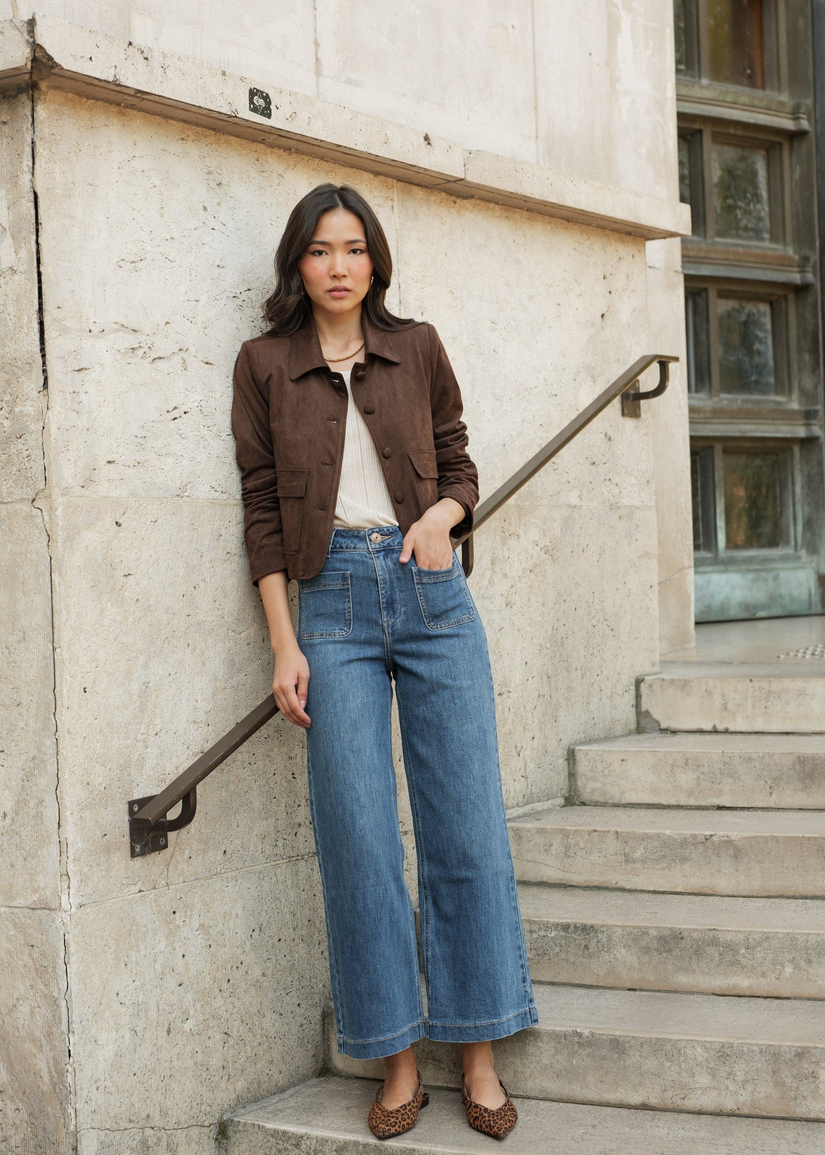 Jean Anne - denim stone