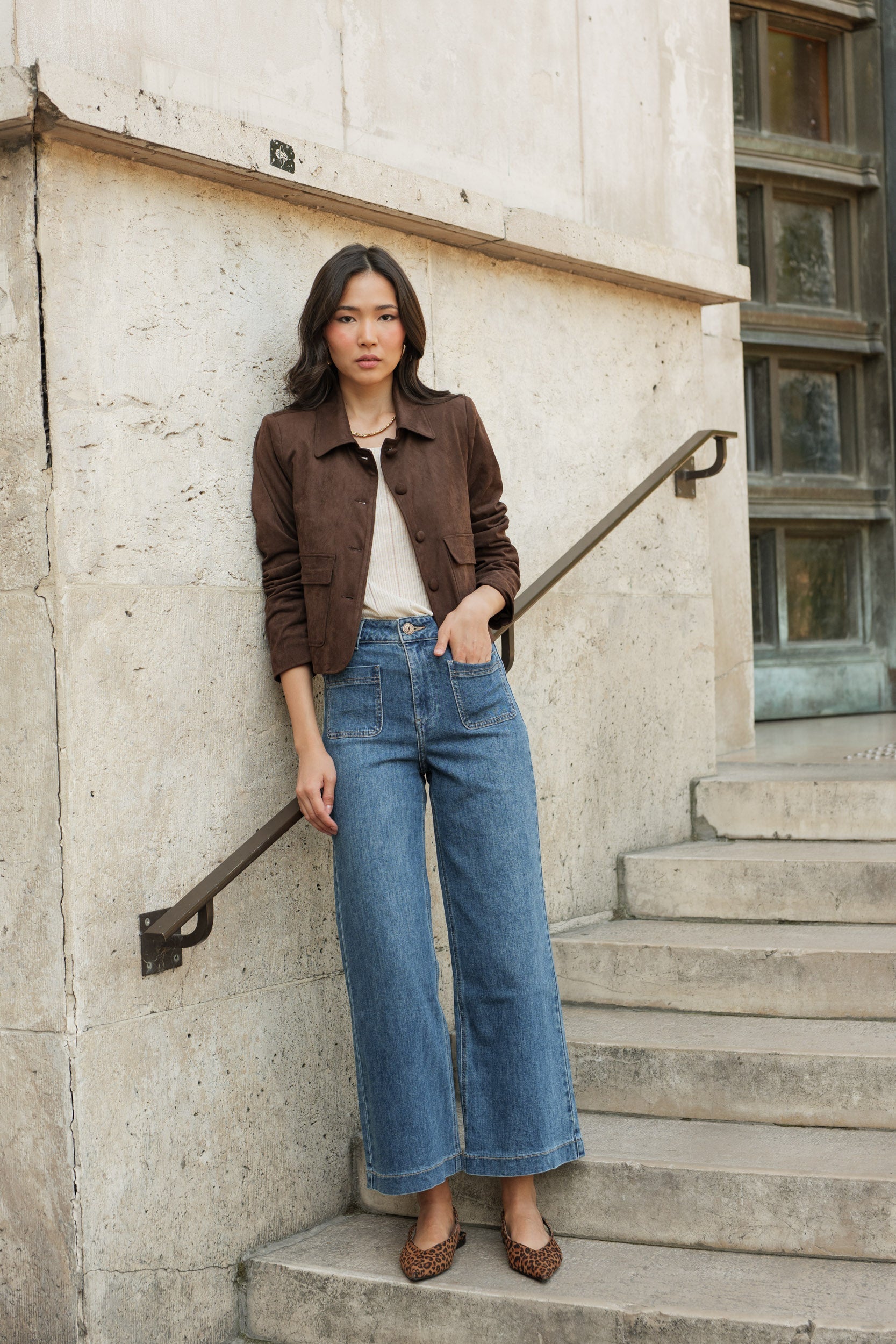 Jean Anne - denim stone