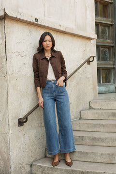 Jean Anne - denim stone