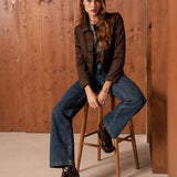 Jean Barbara - denim bleu foncé - Oraije Paris