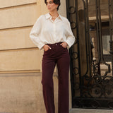 Jean Barbara - denim bordeaux