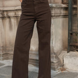 Jean Barbara - denim chocolat - Oraije Paris