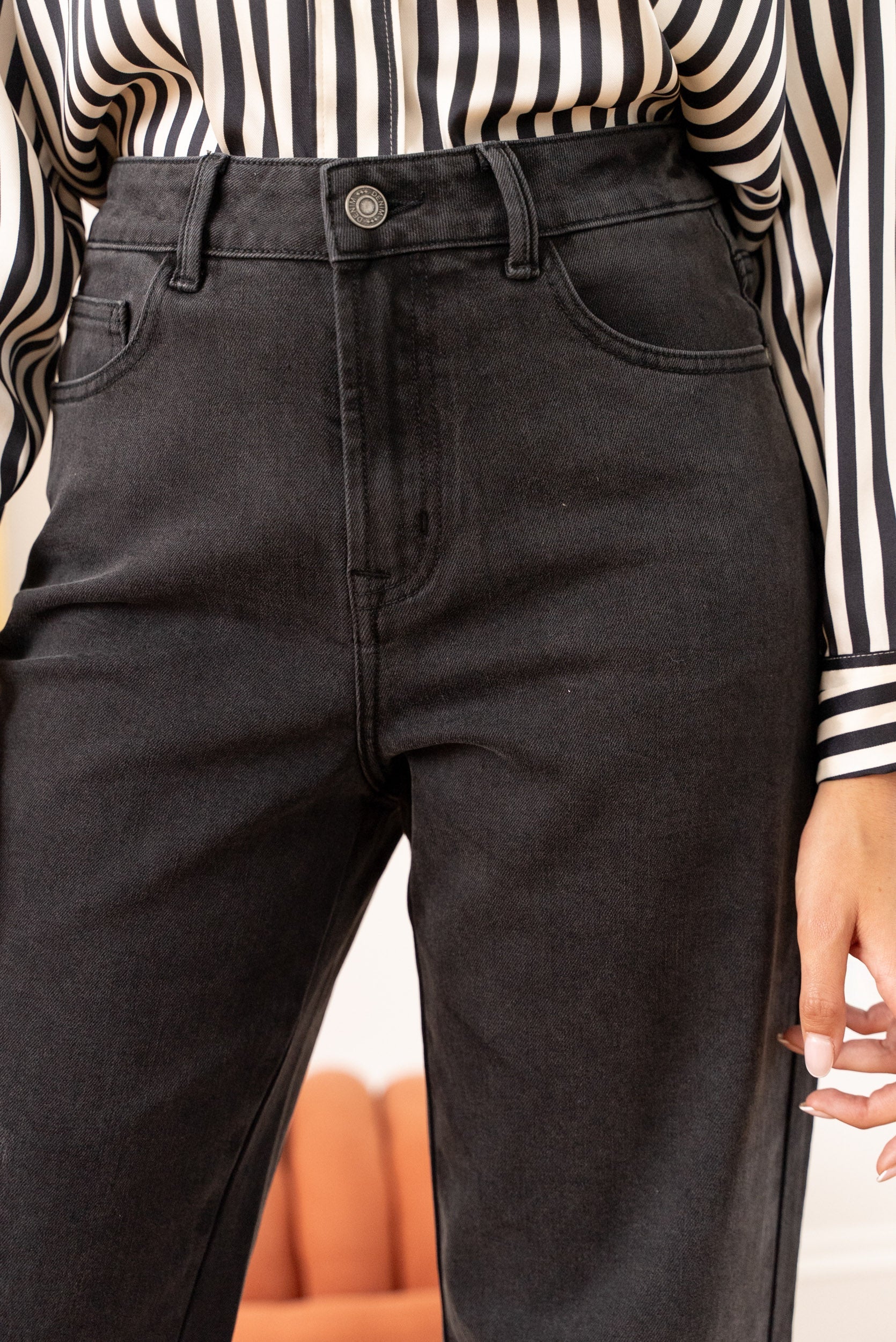 Jean Barbara - denim gris moyen