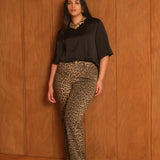 Jean Barbara - léopard - curvy