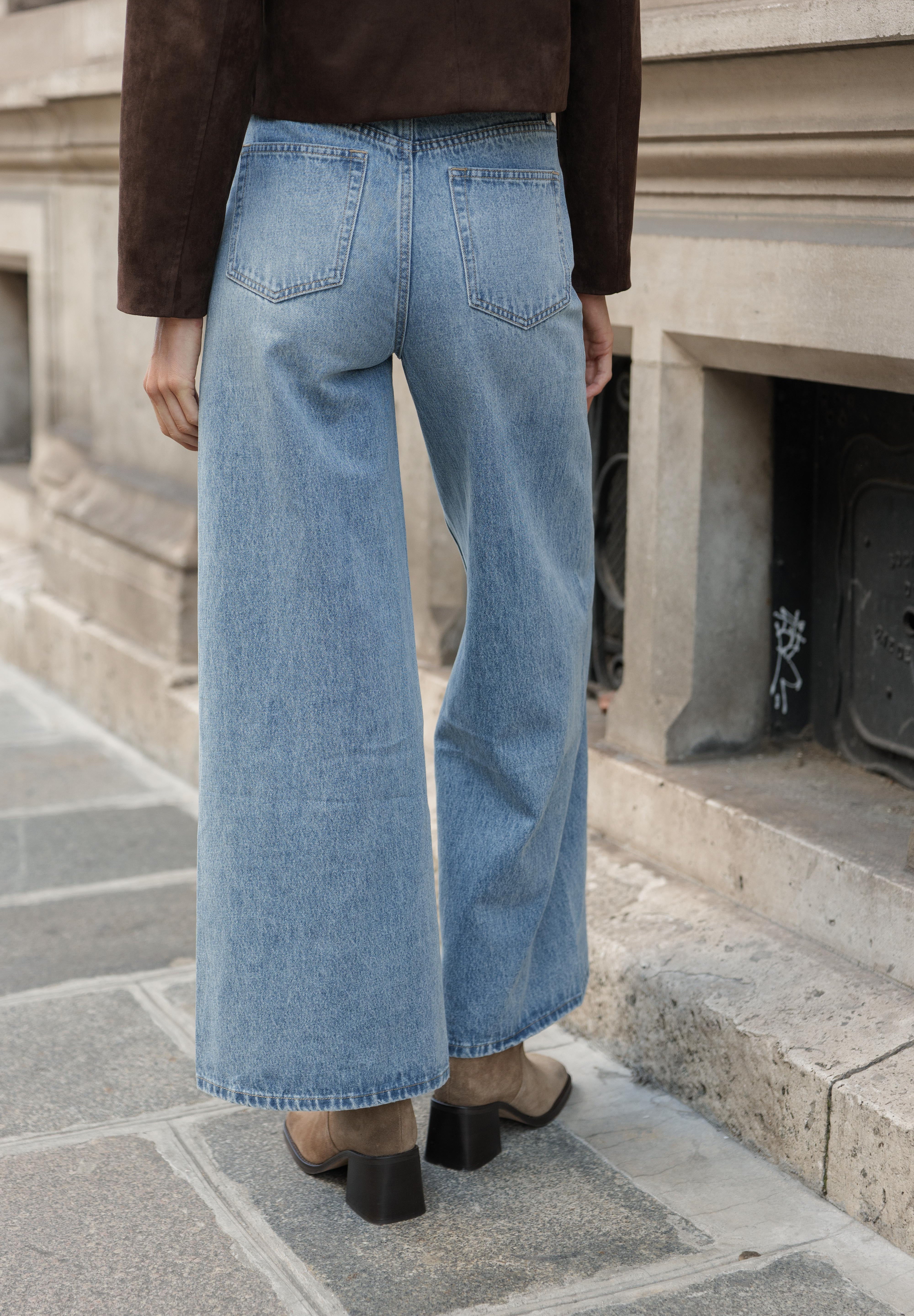 Jean Barnes - denim vintage - Oraije Paris
