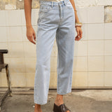 Jean Bony - denim bleu clair