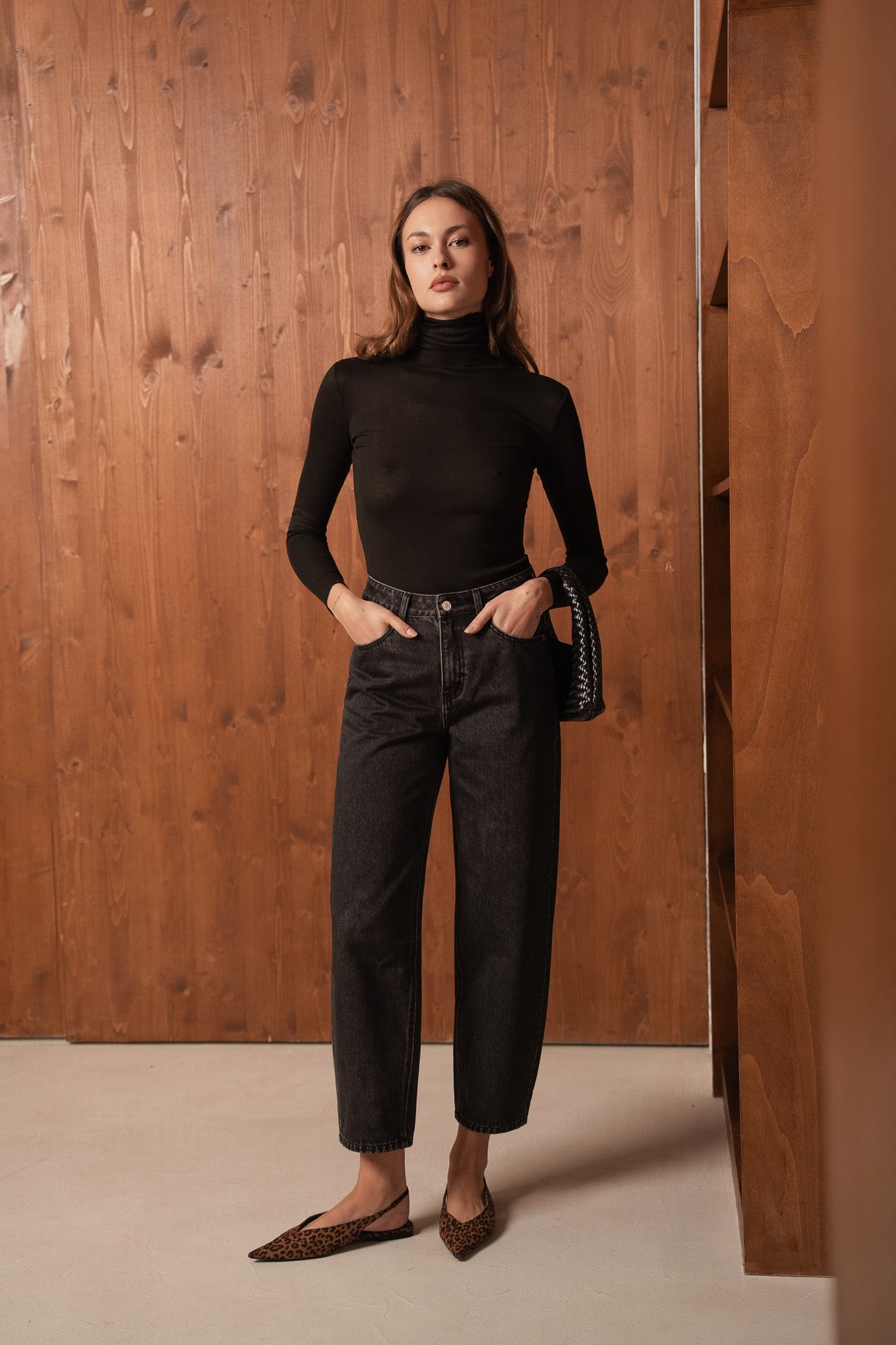 Jean Bony - denim gris foncé - Oraije Paris