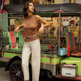 Jean Bony - denim taupe