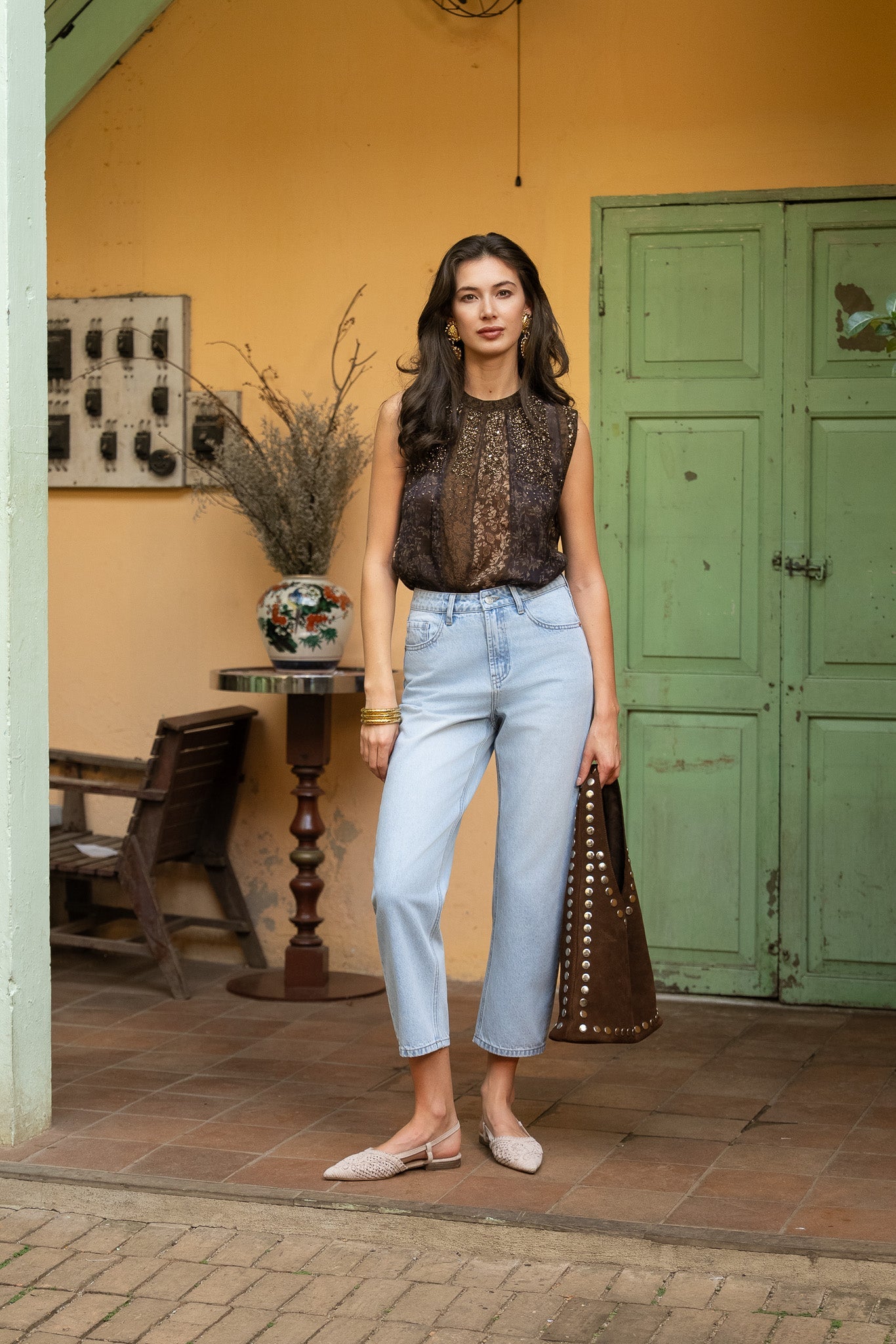 Jean Boy - denim bleu clair