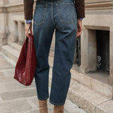 Jean Boy - denim bleu foncé - Oraije Paris