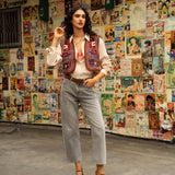 Jean Boy - denim gris clair