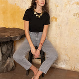 Jean Brandy - denim gris clair