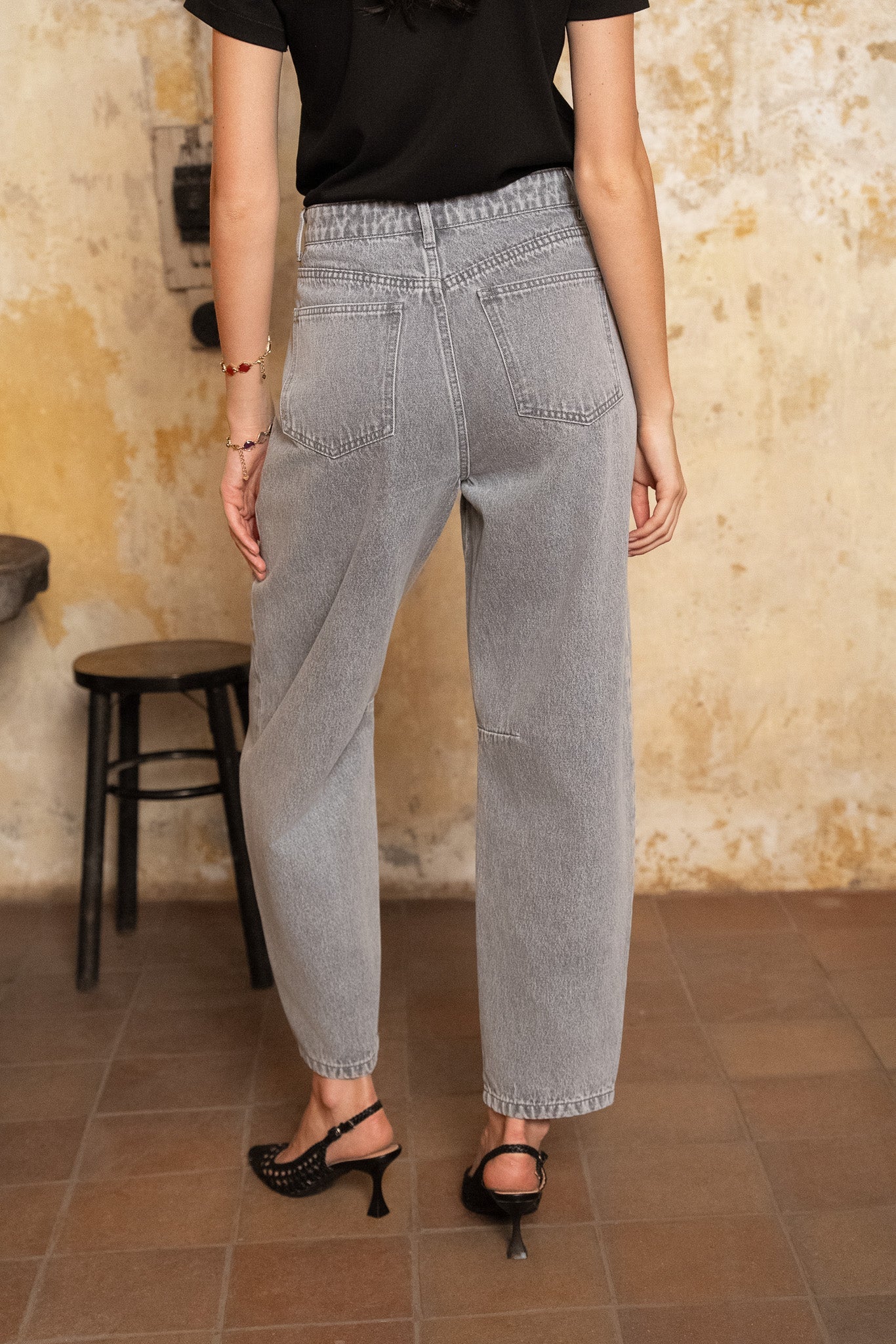 Jean Brandy - denim gris clair