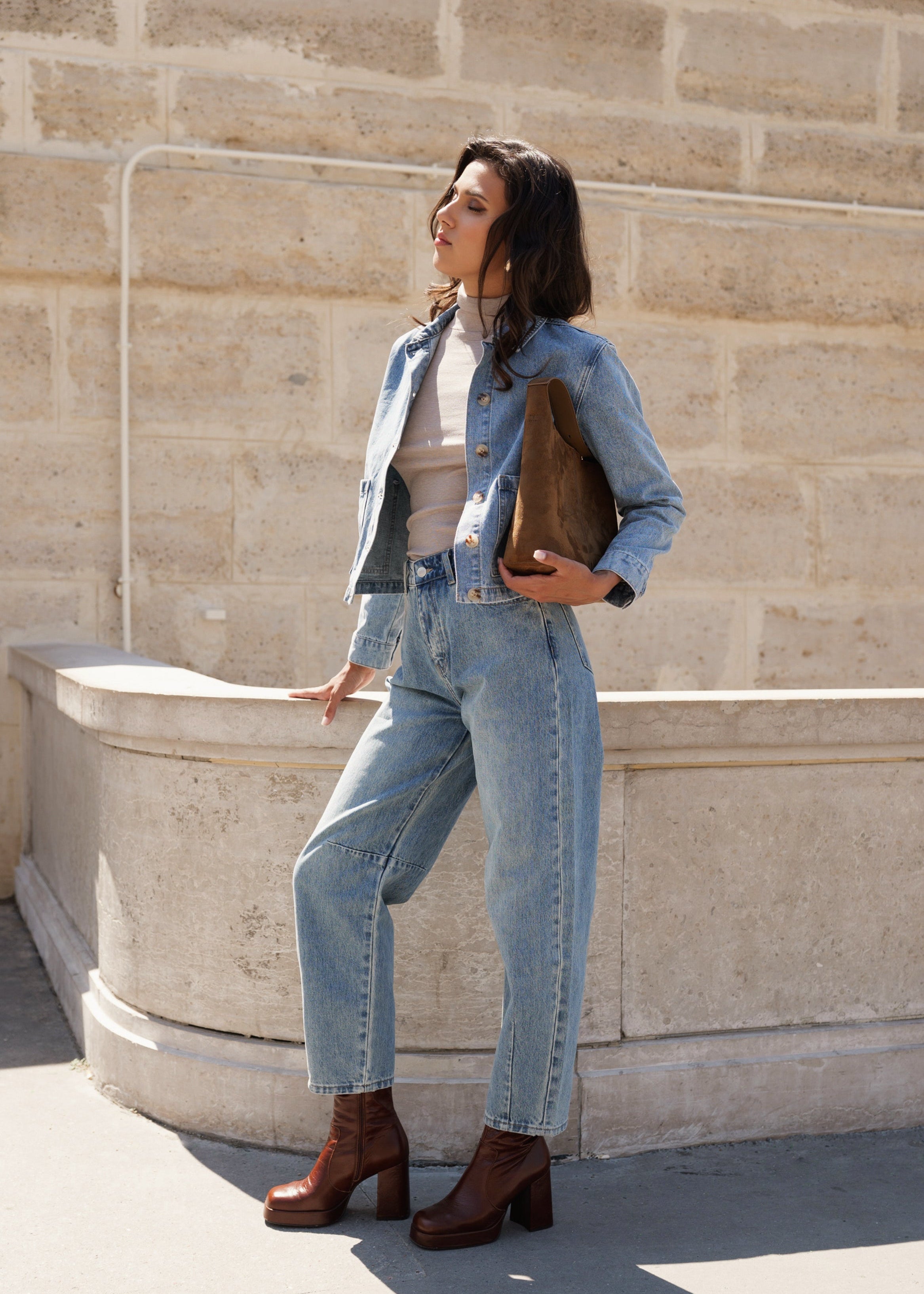 Jean Brandy - denim vintage - Oraije Paris